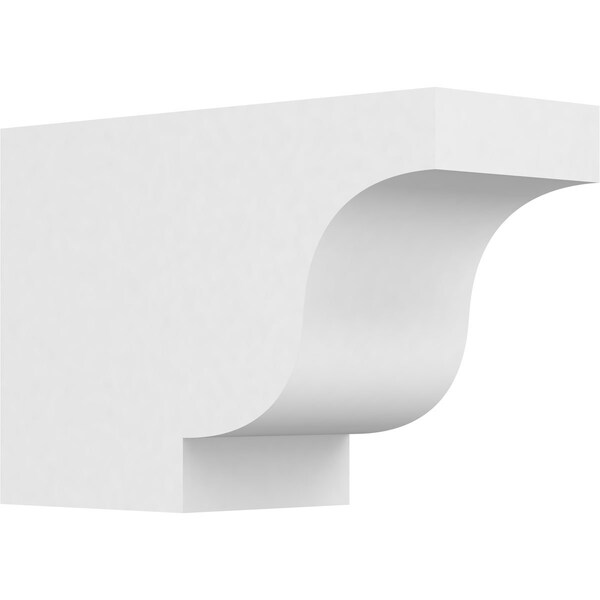 Ekena Millwork Standard Newport Architectural Grade PVC Rafter Tail, 5"W x 8"H X 12"L RFTP05X08X12NEW - main
